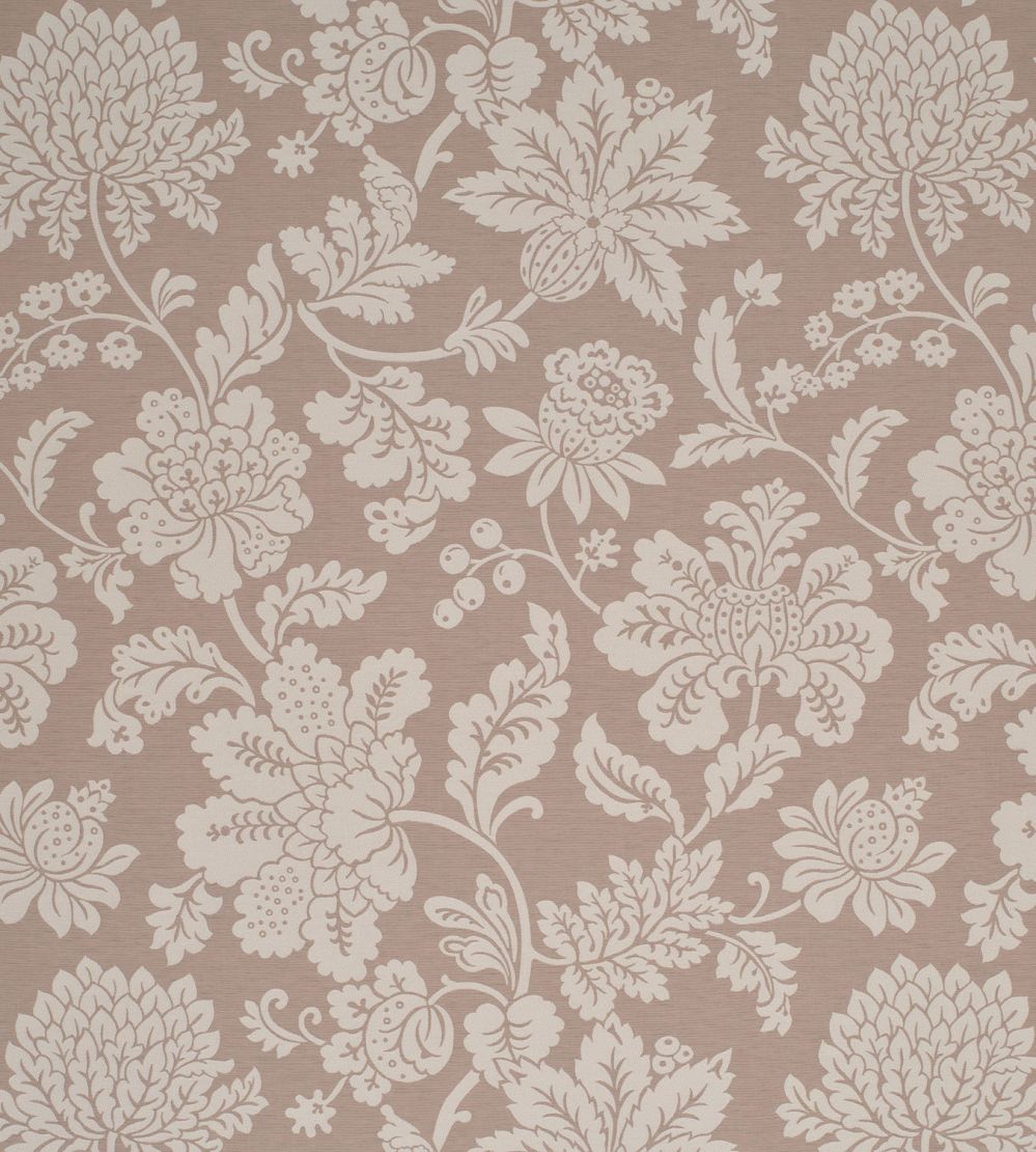 Cartouche Fabric by James Hare Pink