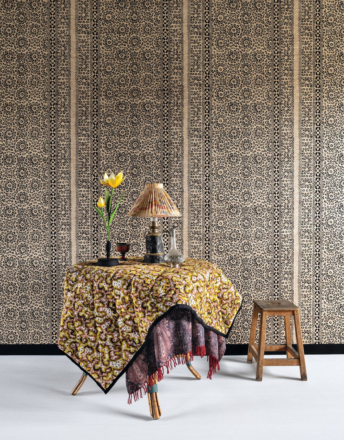 Casa Wallpaper by Pierre Frey shown in a room setting (view 1)