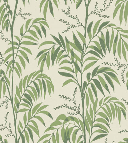 Casablanca Afternoon Wallpaper by Langelid Von Bromssen Palm Green