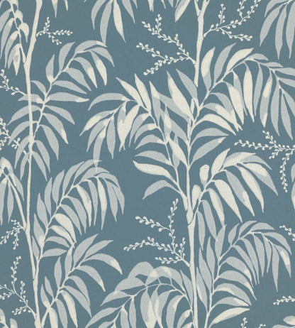 Casablanca Afternoon Wallpaper by Langelid Von Bromssen Smokey Blue