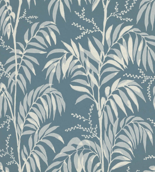 Casablanca Afternoon Wallpaper by Langelid Von Bromssen Smokey Blue