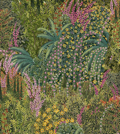 Cascade Wallpaper by Cole & Son Leaf Green