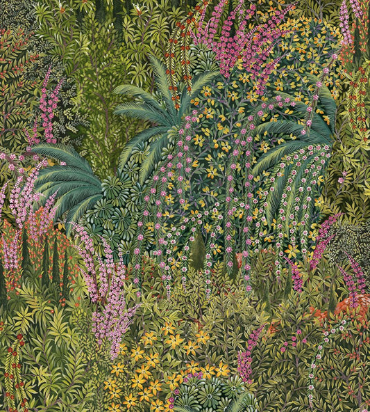 Cascade Wallpaper by Cole & Son Leaf Green