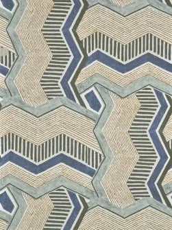 Cascade Wallpaper by Pierre Frey in Ocean (FP067002)