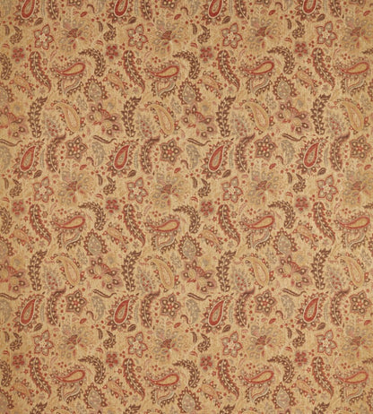 Caserta Paisley Fabric by Zoffany Antique Gold