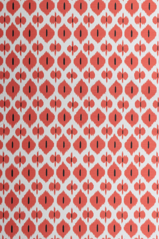 Caspian Fabric by James Malone in Coral (09)