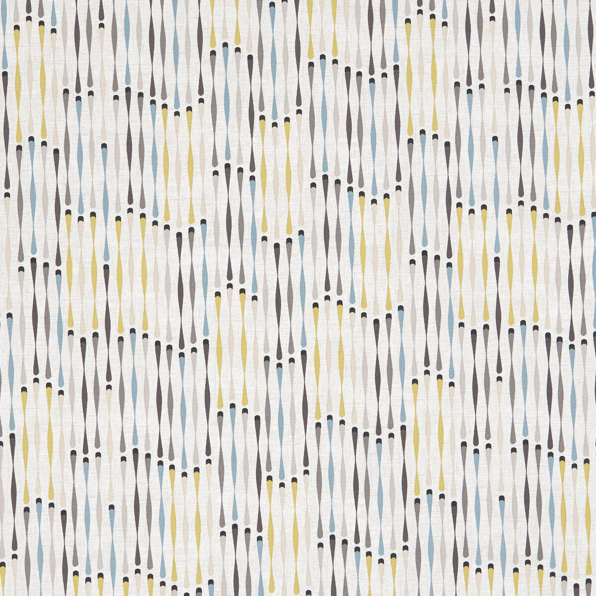 Cassandra Charcoal/Chartreuse fabric by Clarke & Clarke