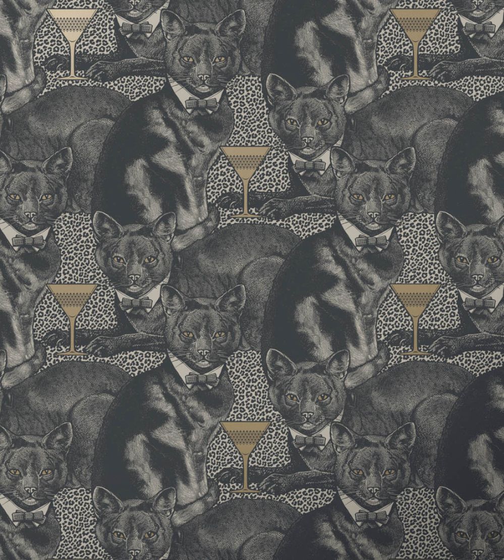 Cat-titude Wallpaper by Divine Savages Divine Gold