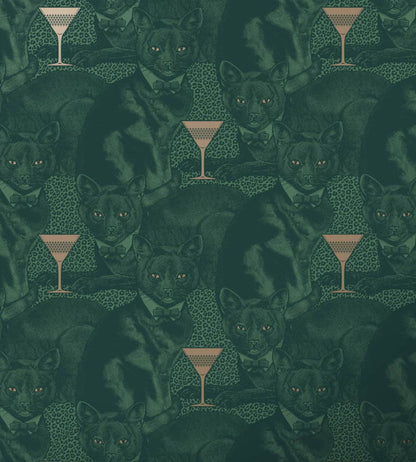 Cat-titude Wallpaper by Divine Savages Green Envy