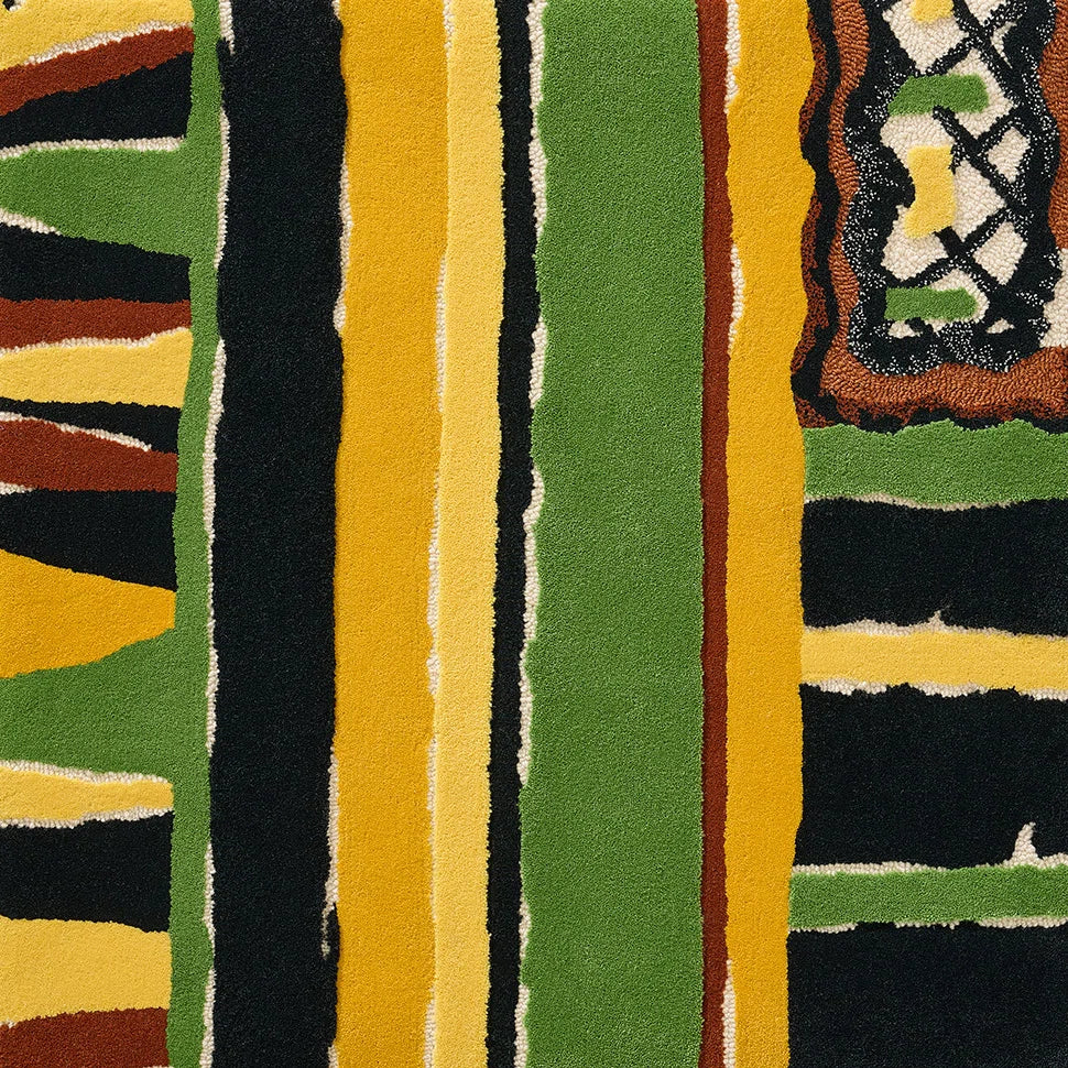 Catwalk Rug by Pierre Frey in Vert Prairie (FT532001)