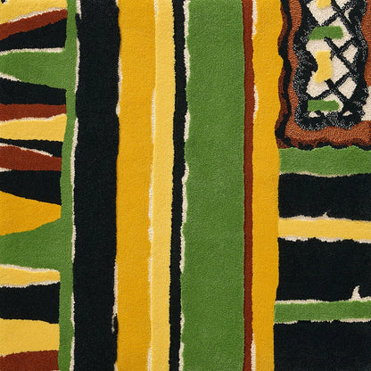 Catwalk Rug by Pierre Frey in Vert Prairie (FT532001)