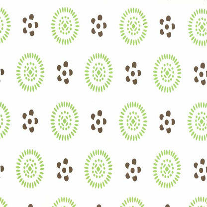 Cecil Two Color Jungle Graan Brown wallpaper by China Seas