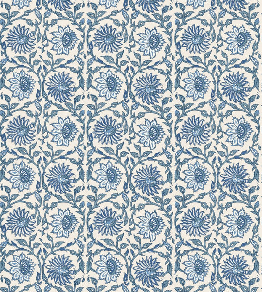 Cecily Wallpaper by GP & J Baker Indigo
