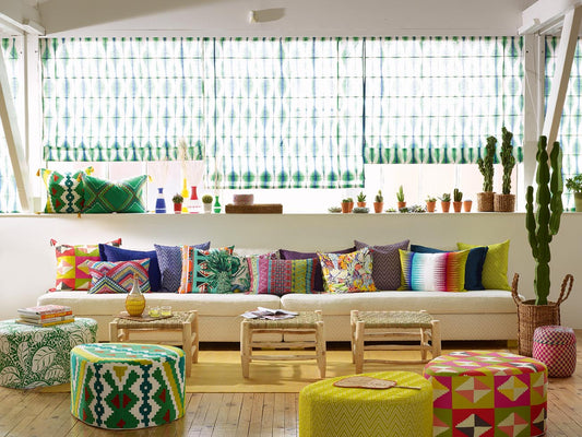 Celaya Fabric by Pierre Frey shown in a room setting (view 1)