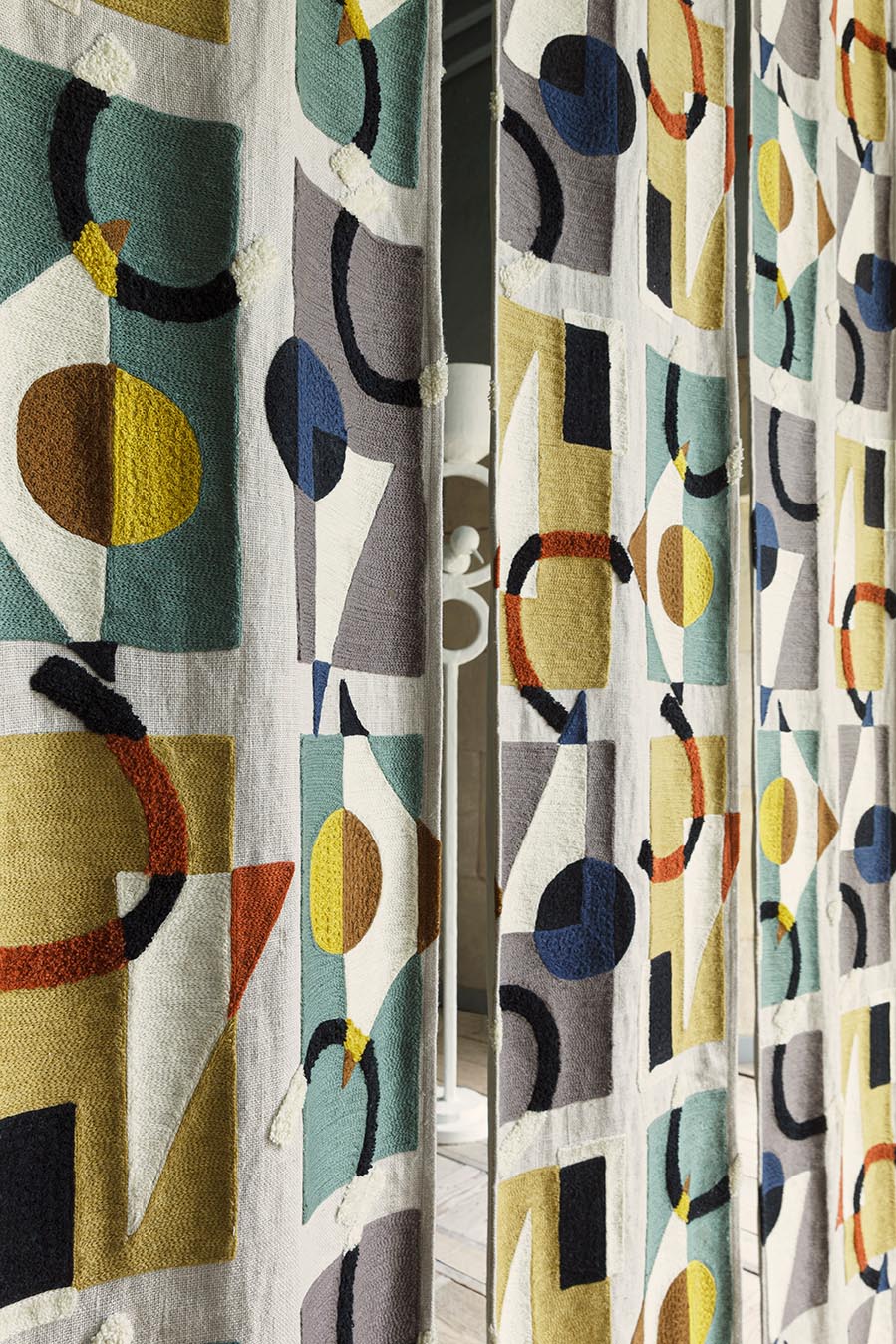 Centaure Fabric by Pierre Frey shown in a room setting (view 2)