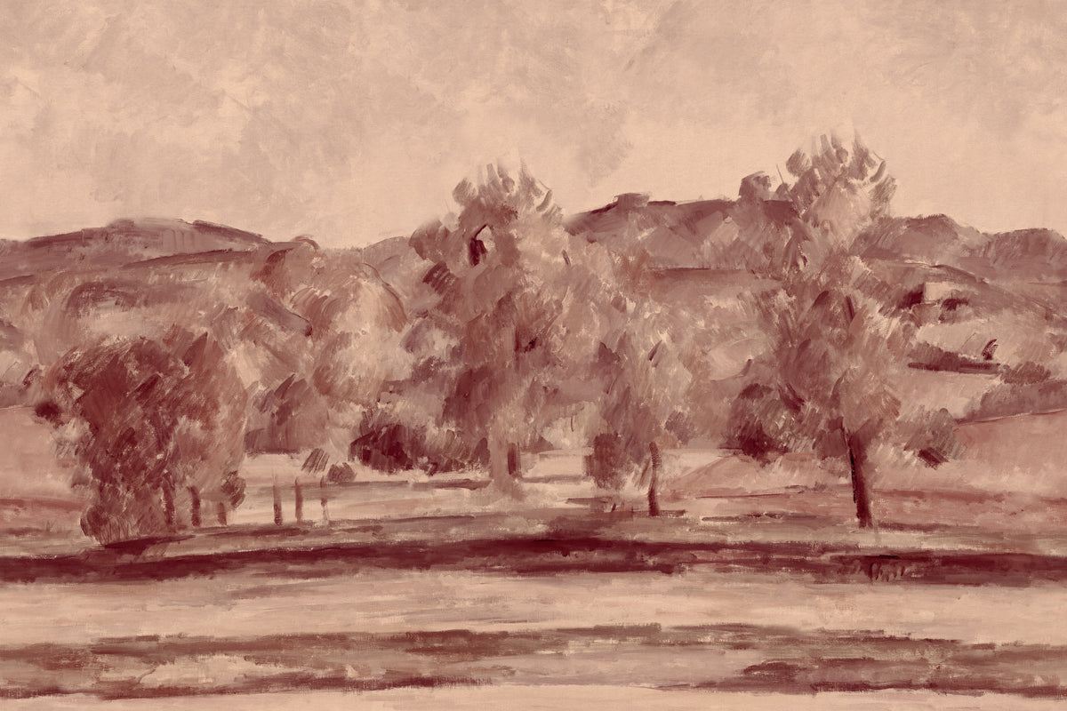Cezanne Dusk mural by Hovia