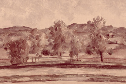 Cezanne Dusk mural by Hovia