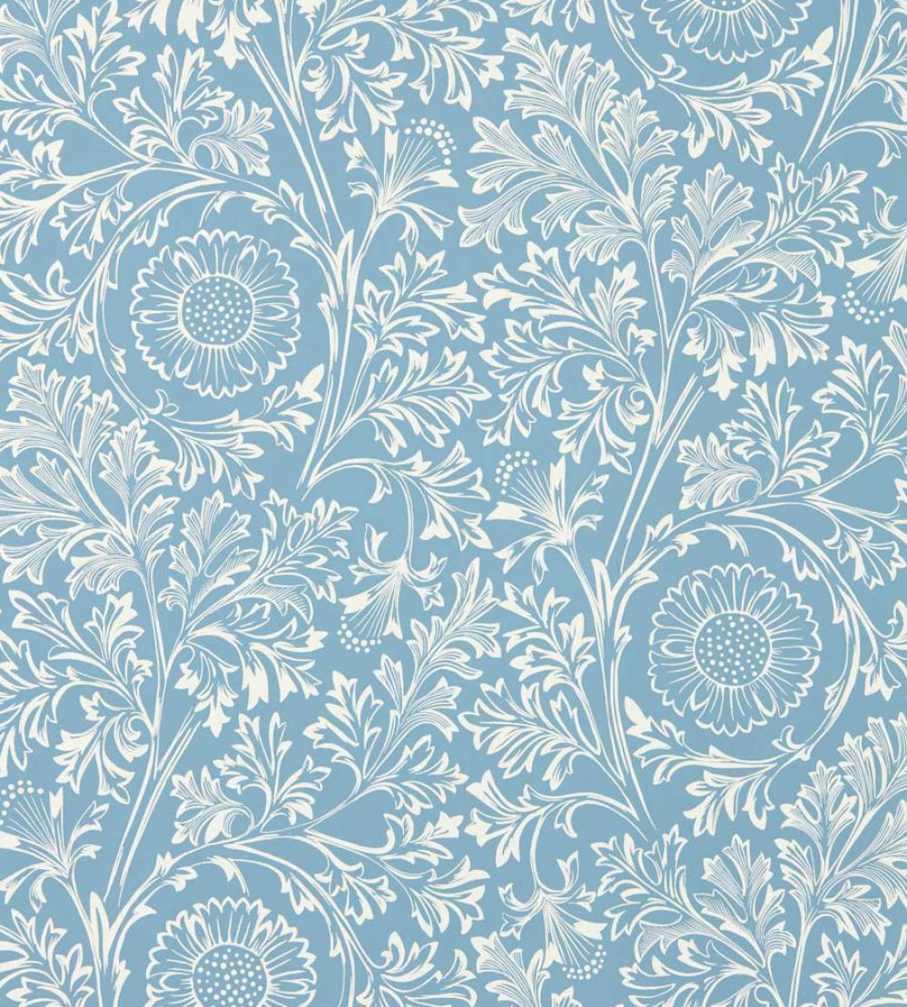 Chamomile Wallpaper by Morris & Co China Blue