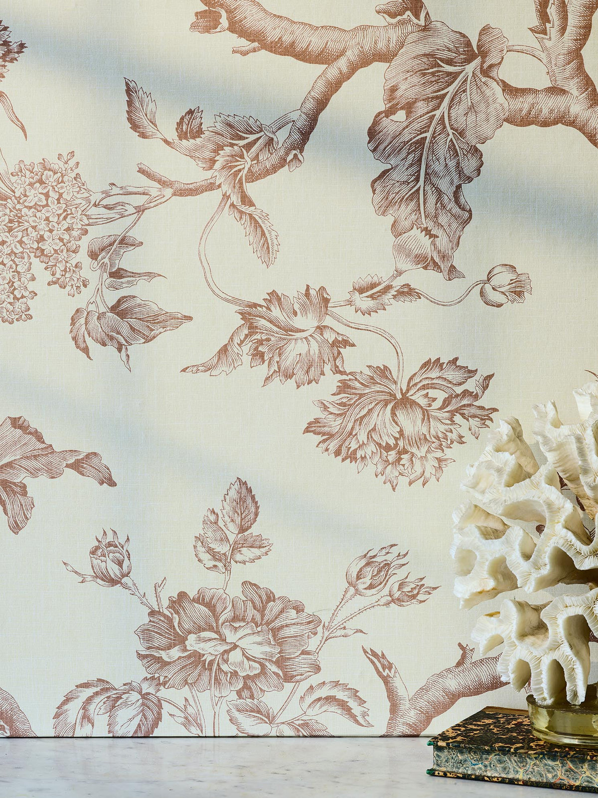 Chantonnay Wallpaper by Braquenié shown in a room setting (view 1)
