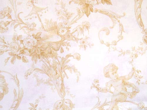 Charlecote Fabric by Titley & Marr in Gold