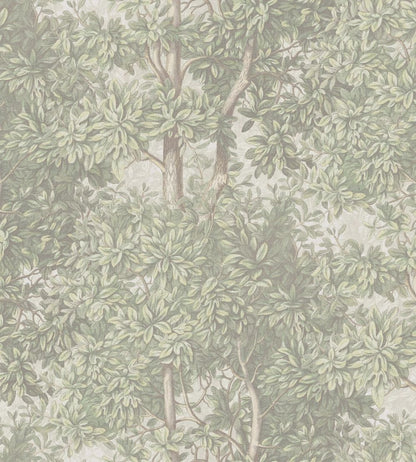 Charles Mural by Sandberg Light Green