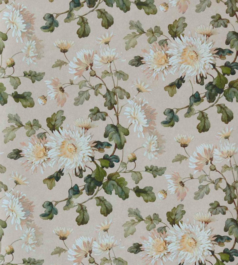 Charlotte Wallpaper by 1838 Wallcoverings Apricot