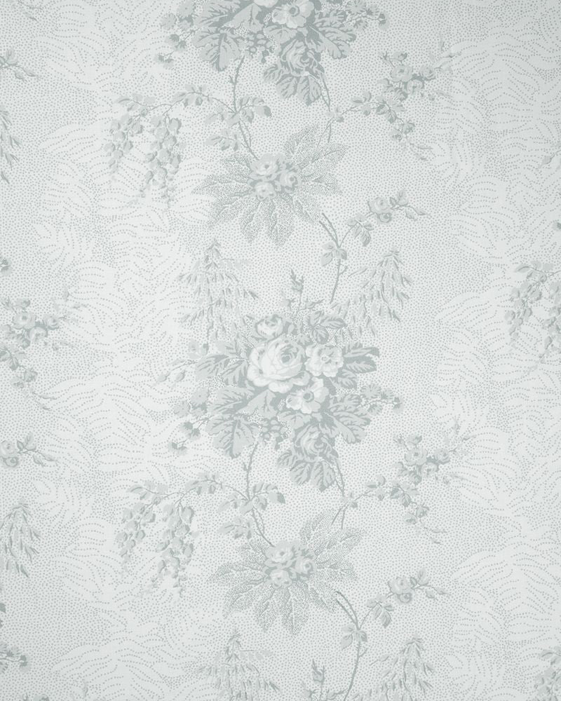Charlotte Dove on White fabric by Cabbages & Roses