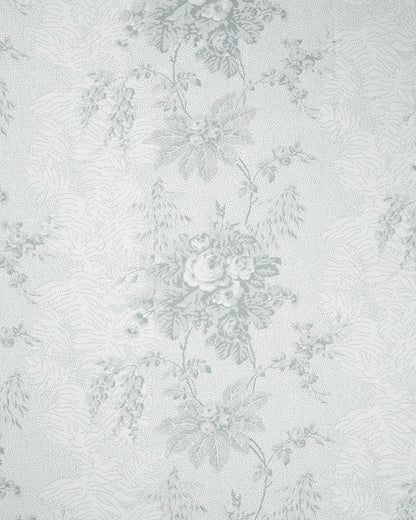 Charlotte Dove on White fabric by Cabbages & Roses