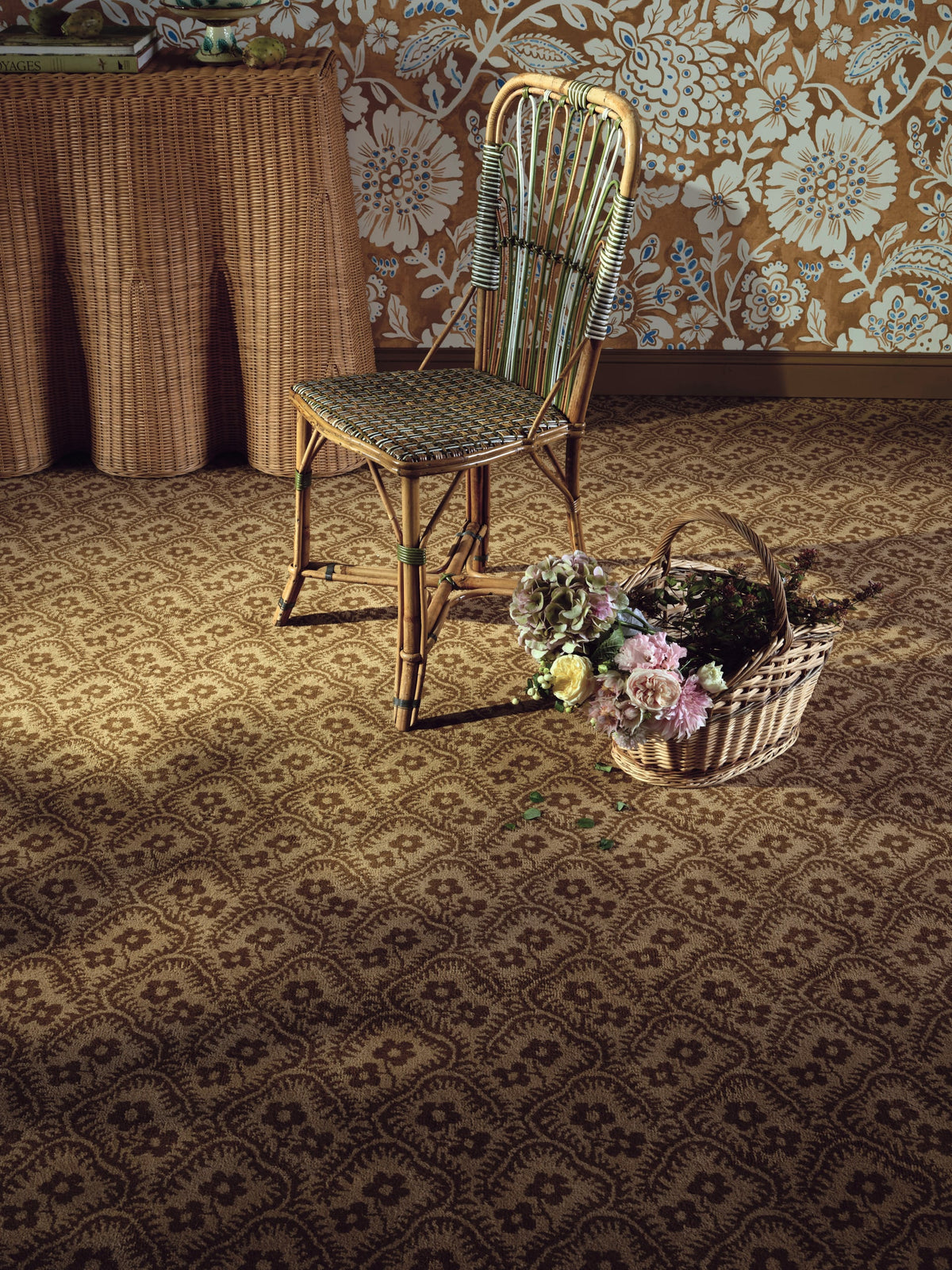 Charmille Rug by Pierre Frey shown in a room setting (view 1)