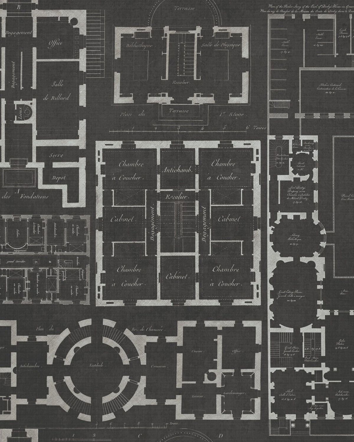 Chateau Anthracite wallpaper by MINDTHEGAP