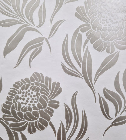 Chatsworth Wallpaper by 1838 Wallcoverings Ivory Cream