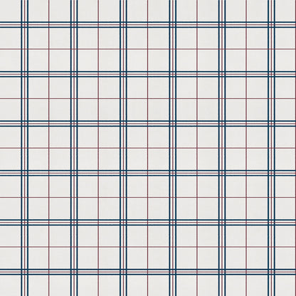 Check 7 wallpaper by Coordonné in Francia, flat pattern view