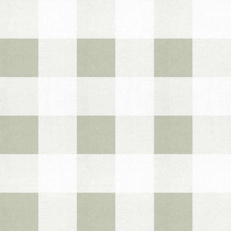 Check 8 wallpaper by Coordonné in Matcha, flat pattern view