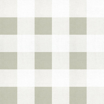 Check 8 wallpaper by Coordonné in Matcha, flat pattern view
