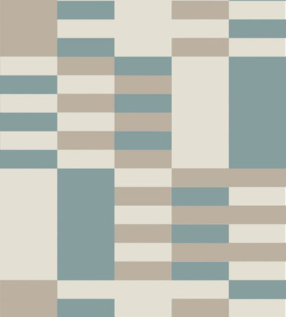 Check Wallpaper by Farrow & Ball Au Lait / Sardine