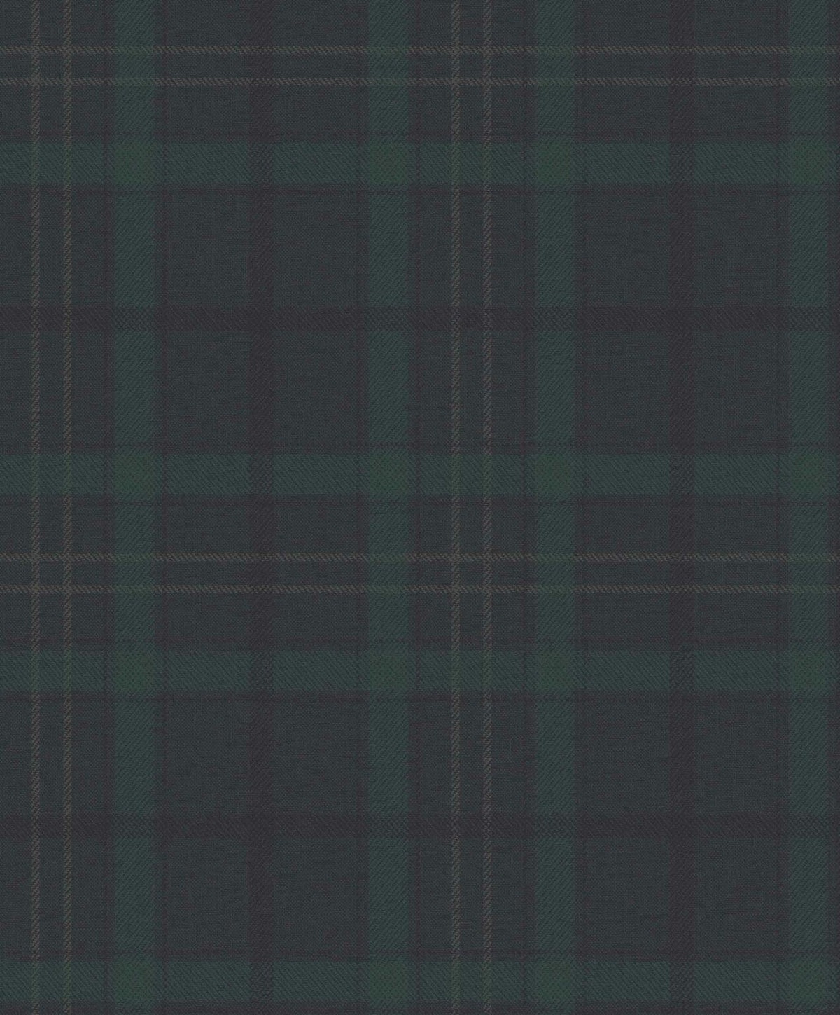 Check wallpaper by Coordonné in Navy, flat pattern view