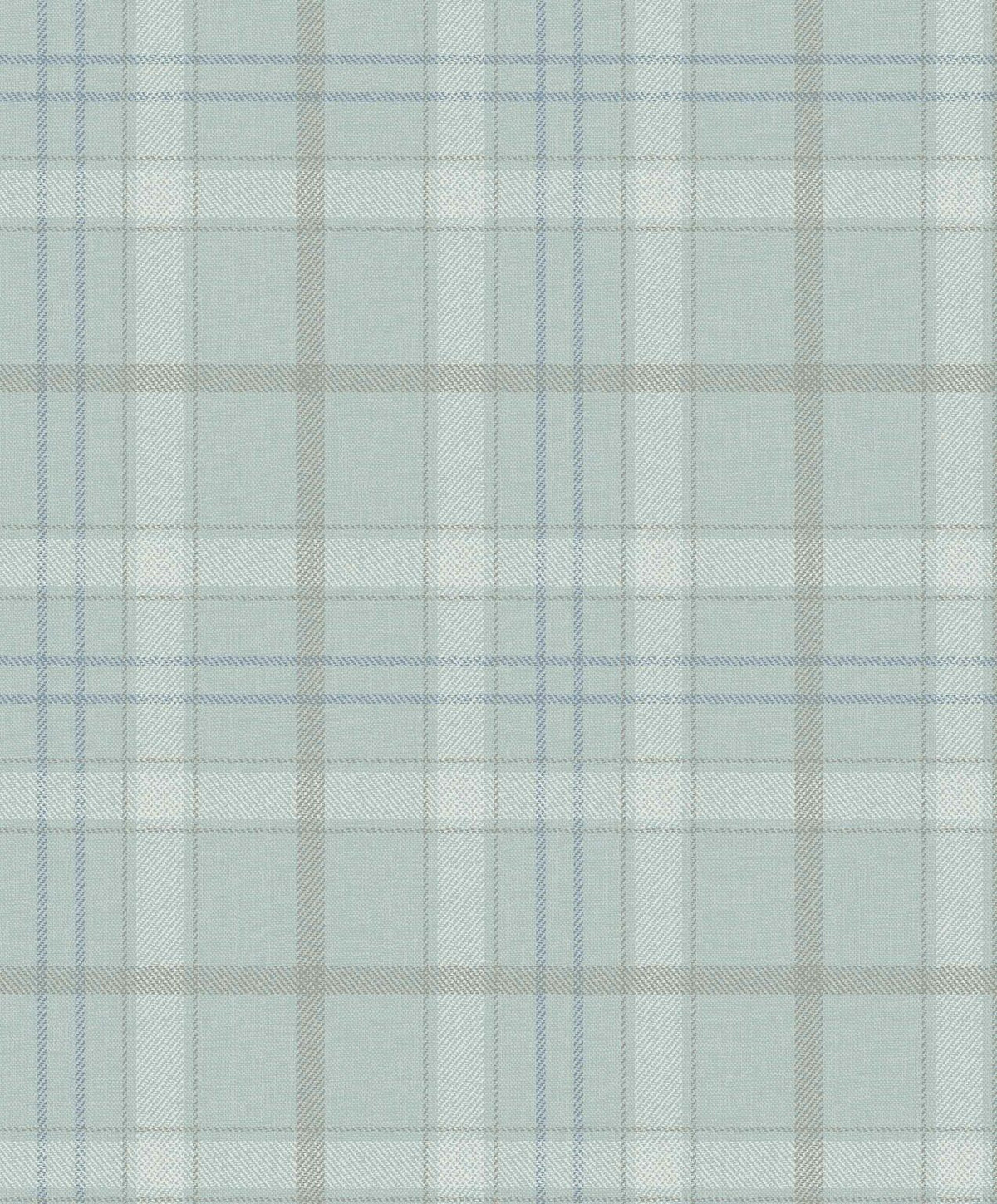 Check wallpaper by Coordonné in Sky, flat pattern view