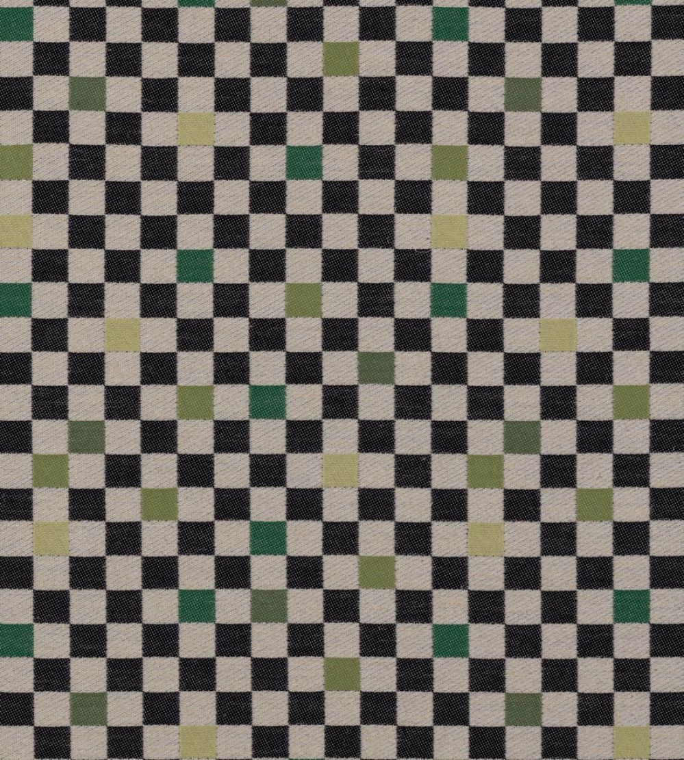 Checker Checker Fabric by Vanderhurd Verde