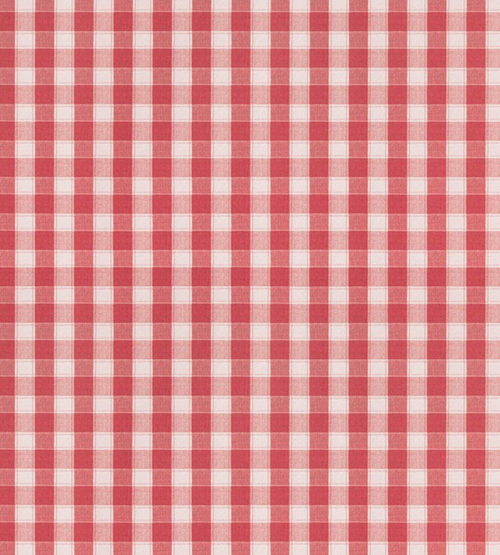 Checkers Wallpaper by Scalamandre Strawberry