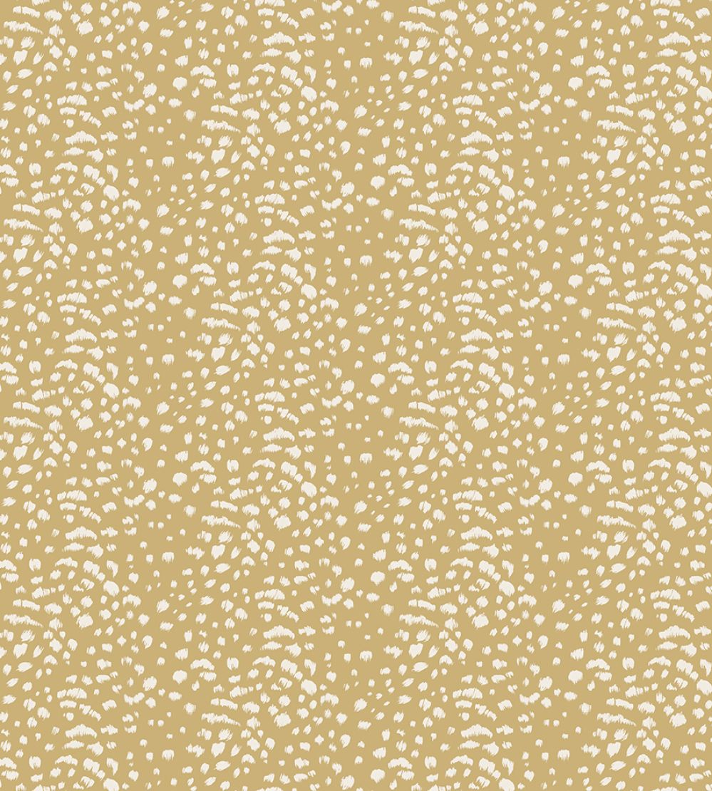 Cheetah Spot Wallpaper by Ohpopsi Safari Gold