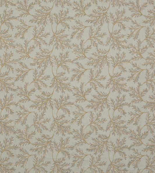 Chelsea Fern Fabric by GP & J Baker Aqua/Bronze