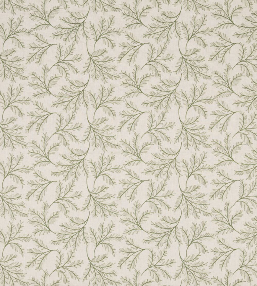 Chelsea Fern Fabric by GP & J Baker Green