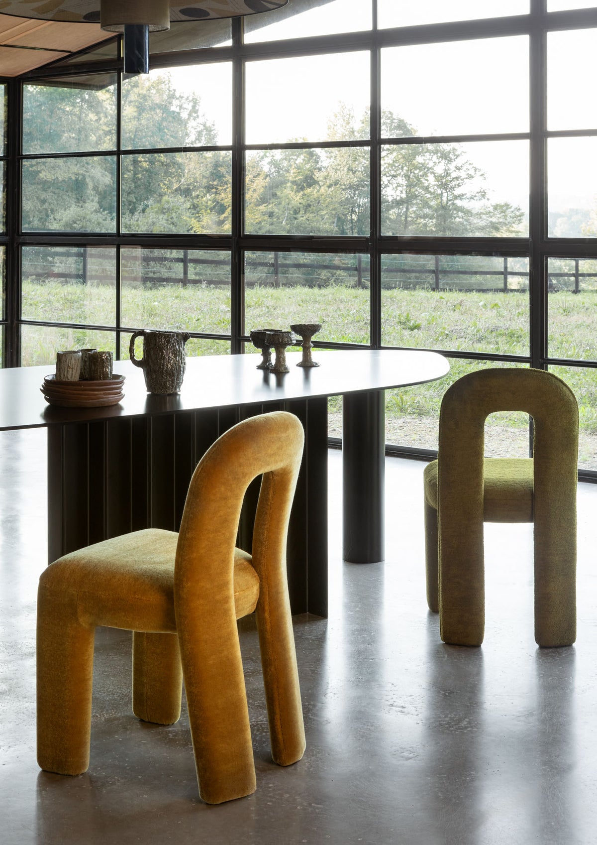 Chenille Igor Fabric by Pierre Frey shown in a room setting (view 2)