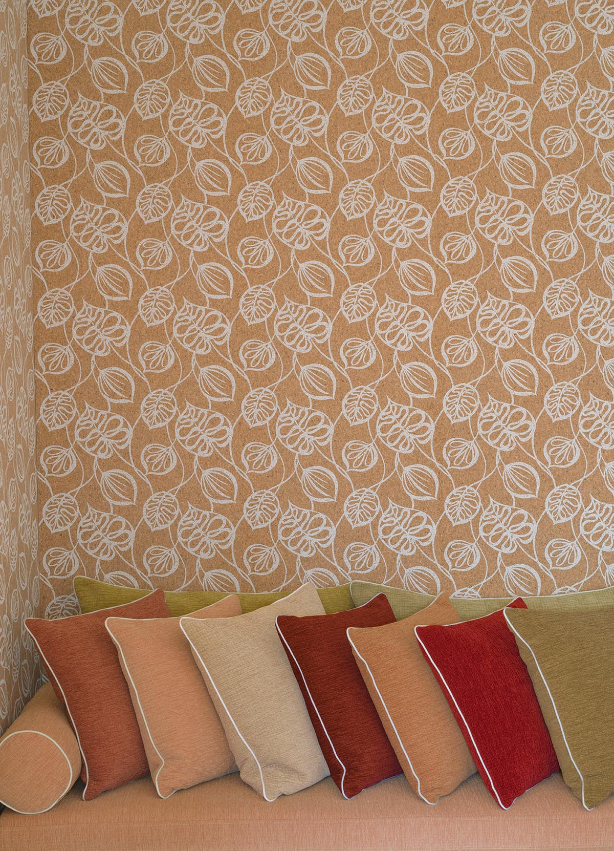 Chenille Saint Germain Fabric by Pierre Frey shown in a room setting (view 2)