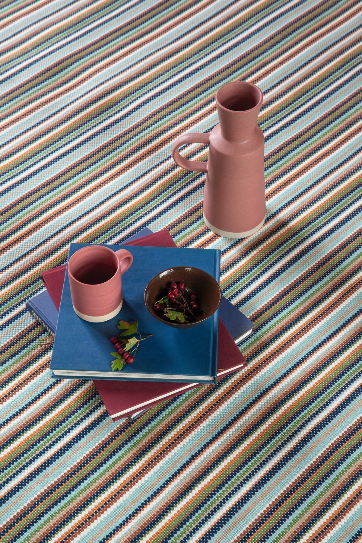 Cherbourg Rug by Pierre Frey shown in a room setting (view 2)