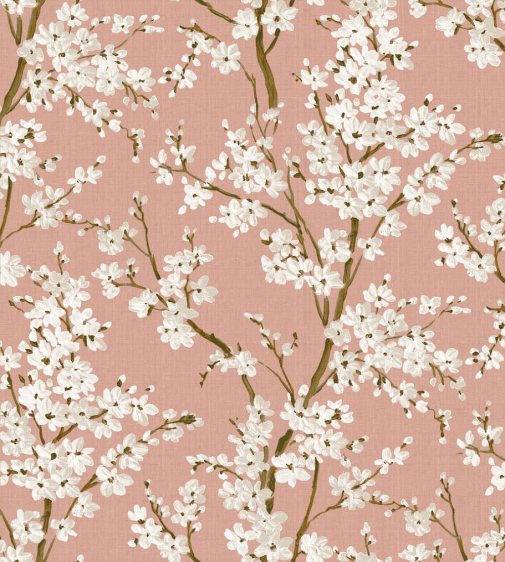 Cherry Blossom Wallpaper by Coordonne Rose
