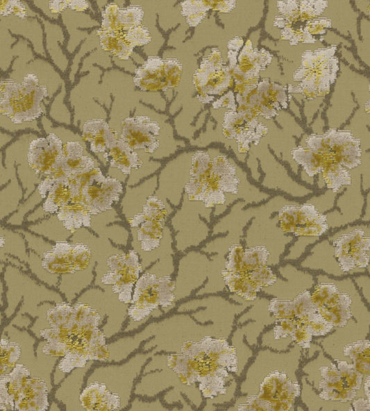 Cherry Blossom Fabric by Zimmer + Rohde Yellow