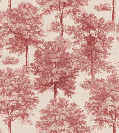 Chestnut Tree Wallpaper by Coordonne Red