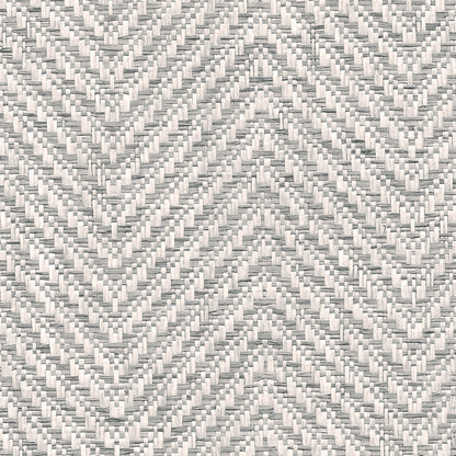 Chevron Chic Wallpaper by Phillip Jeffries in Natural Panache (PJ 3292)