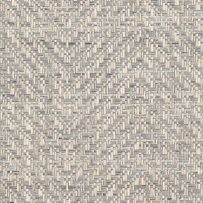 Chevron Chic Wallpaper by Phillip Jeffries in New World Navy (PJ 3297)